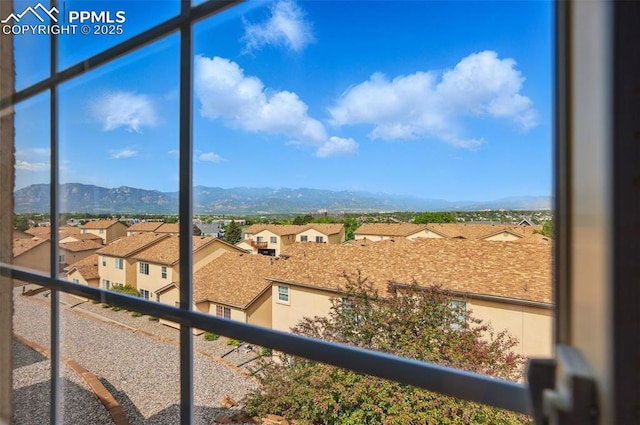 688 Bosque Vista Pt, Colorado Springs, CO 80916 - mountain view with nearby suburban area