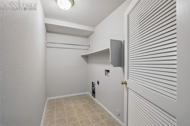 688 Bosque Vista Pt, Colorado Springs, CO 80916 - washroom with washer hookup, baseboards, and hookup for an electric dryer