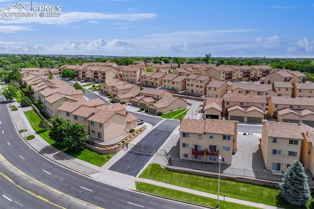 688 Bosque Vista Pt, Colorado Springs, CO 80916 - aerial view of residential area