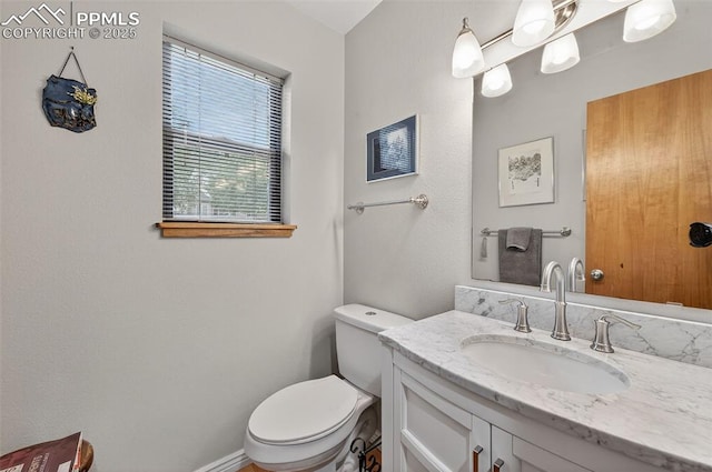 686 Echo Ln, Colorado Springs, CO 80904 - bathroom with vanity and toilet
