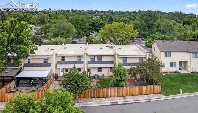 686 Echo Ln, Colorado Springs, CO 80904 - aerial perspective of suburban area