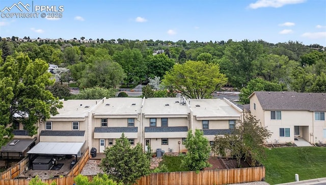 686 Echo Ln, Colorado Springs, CO 80904 - bird's eye view