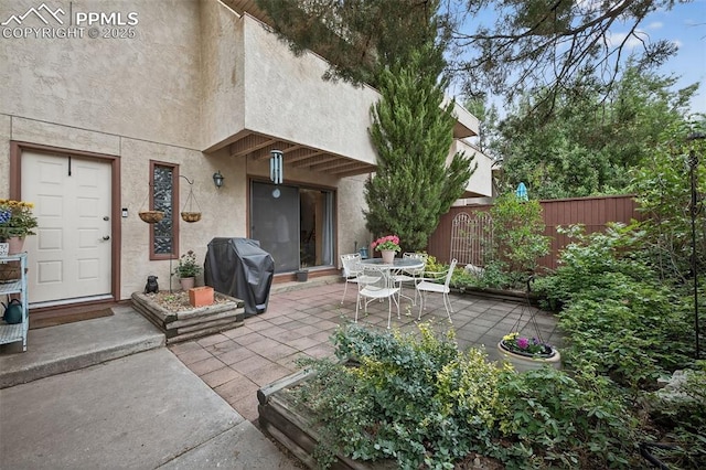 686 Echo Ln, Colorado Springs, CO 80904 - view of patio featuring area for grilling