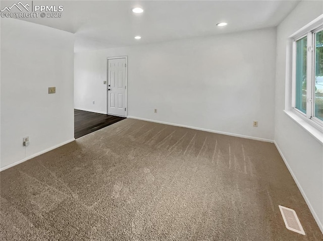 1995 Hampton, Colorado Springs, CO 80906 - carpeted empty room featuring recessed lighting and baseboards
