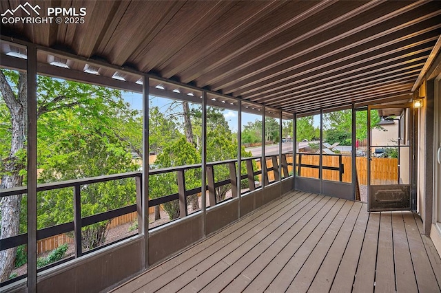 4408 Winding Cir, Colorado Springs, CO 80917 - view of unfurnished sunroom