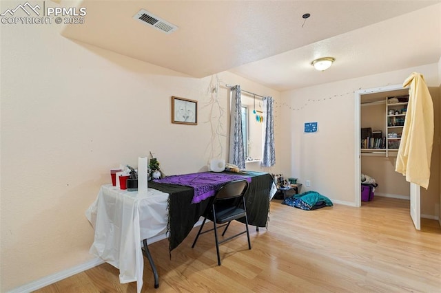 830 Winebrook Way, Fountain, CO 80817 - dining area featuring wood finished floors and baseboards