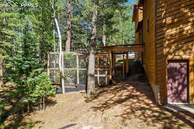 886 Cottonwood Lake Dr, Divide, CO 80814 - view of yard with exterior structure