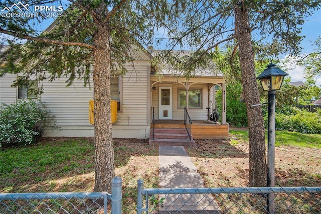 117 S Limit St, Colorado Springs, CO 80905 - view of front of house featuring covered porch