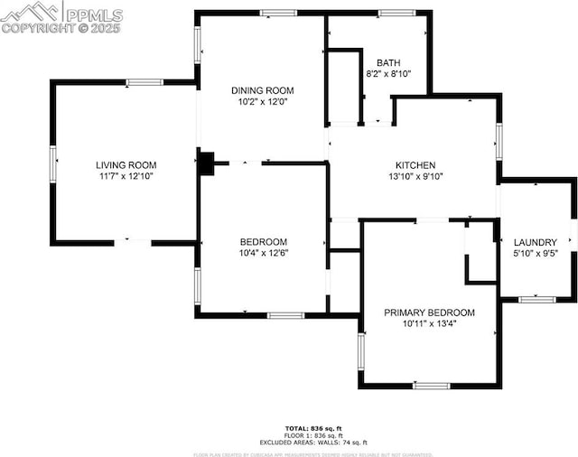 117 S Limit St, Colorado Springs, CO 80905 - room layout