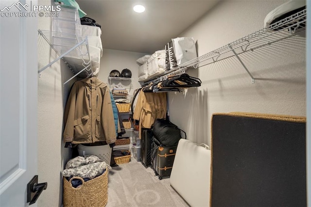 6471 Rolling Creek Dr, Colorado Springs, CO 80924 - spacious closet with carpet
