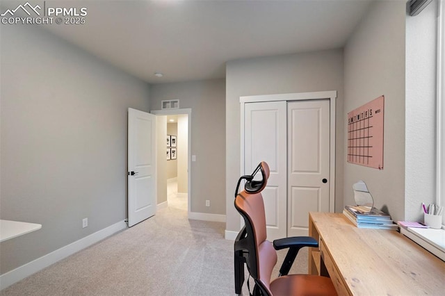 6471 Rolling Creek Dr, Colorado Springs, CO 80924 - office space featuring light carpet and baseboards