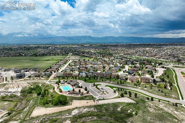 6471 Rolling Creek Dr, Colorado Springs, CO 80924 - view of property location featuring nearby suburban area and mountains