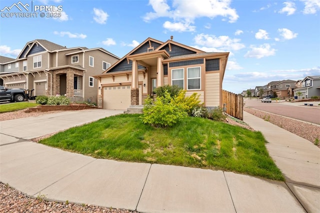 6374 Tramore Way, Colorado Springs, CO 80923 - view of front of house featuring a residential view, concrete driveway, and an attached garage