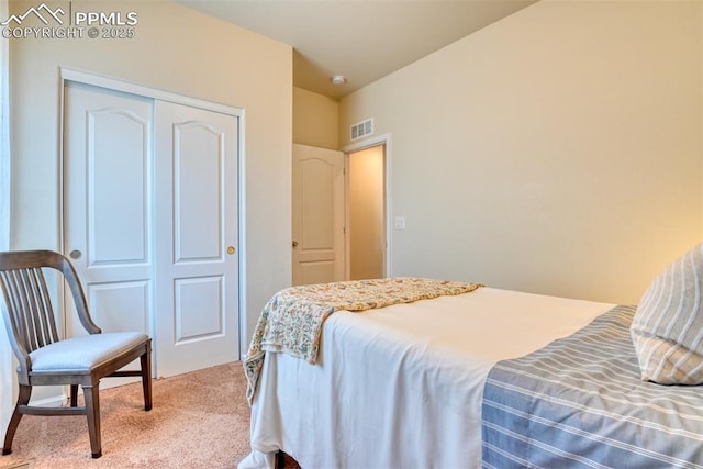 6676 Liberator Trl, Colorado Springs, CO 80925 - bedroom with carpet floors and a closet