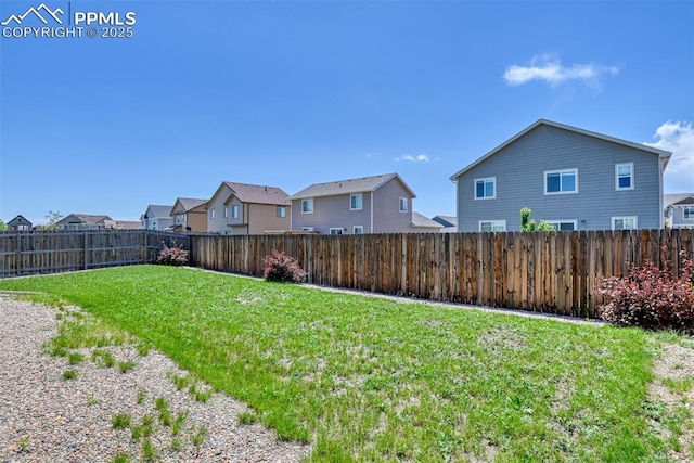 6676 Liberator Trl, Colorado Springs, CO 80925 - view of yard with a residential view