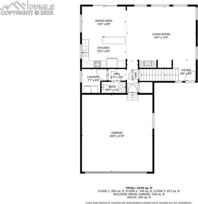 8370 Lupan Dr, Colorado Springs, CO 80951 - view of home floor plan