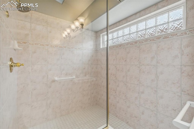 14115 Nichlas Ct, Colorado Springs, CO 80921 - bathroom featuring tiled shower