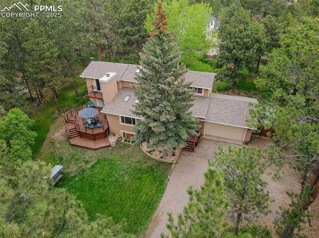 1540 Fawnwood Rd, Monument, CO 80132 - view from above of property