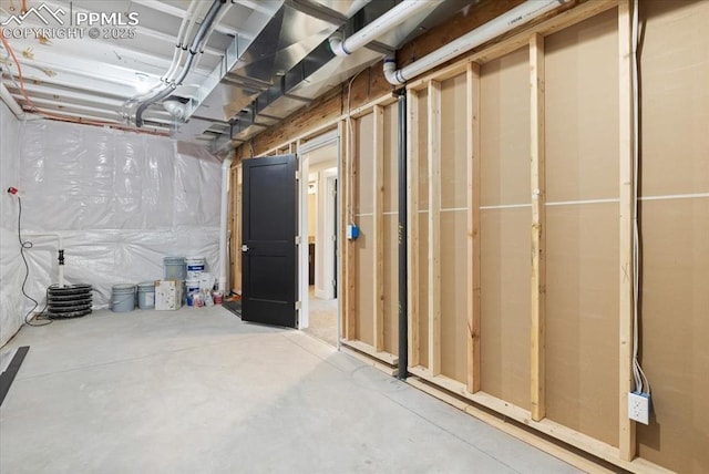 8545 Bailiff Dr, Peyton, CO 80831 - view of unfinished below grade area