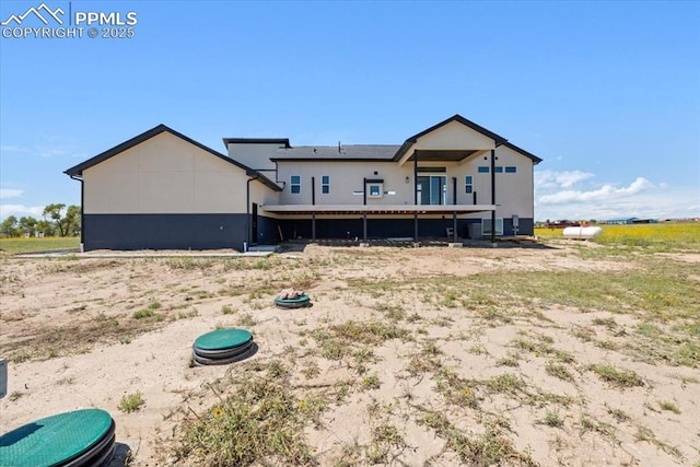 8545 Bailiff Dr, Peyton, CO 80831 - view of rear view of house