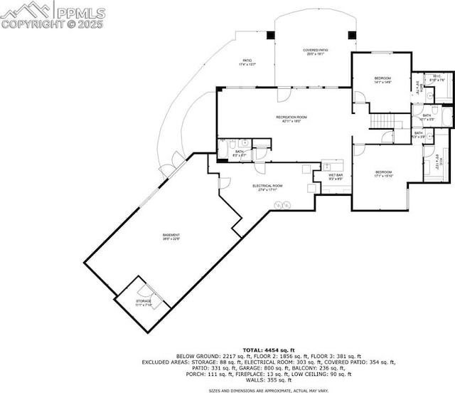 8395 Bar X Ter, Colorado Springs, CO 80908 - floor plan / room layout
