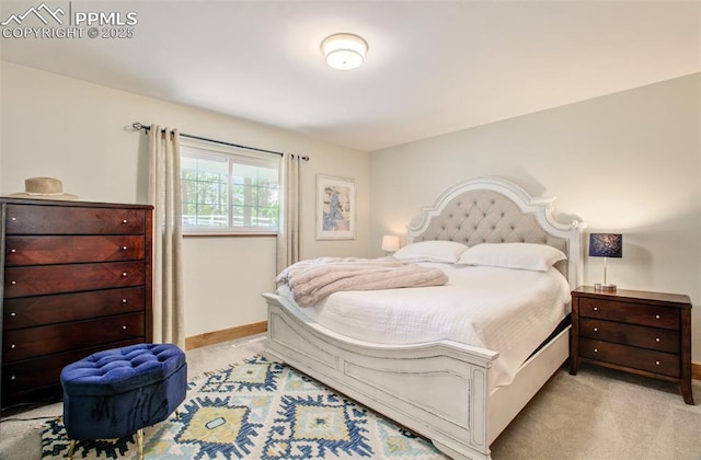 4580 Creek View Rd, Colorado Springs, CO 80908 - bedroom featuring light carpet and baseboards