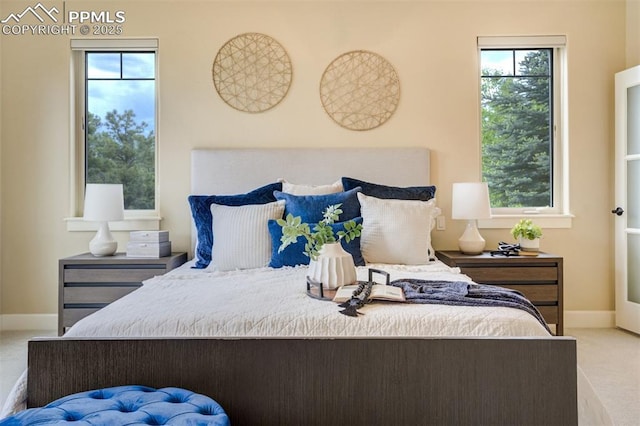 5085 Saxton Hollow Rd, Colorado Springs, CO 80908 - carpeted bedroom featuring baseboards