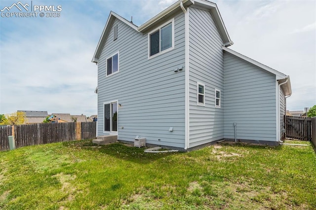 7689 Sniktau Pt, Peyton, CO 80831 - view of back of property