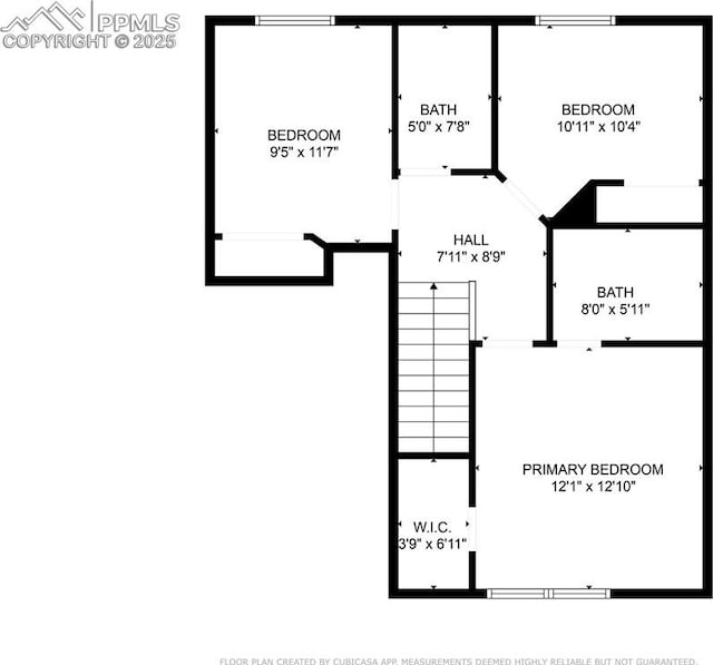 7689 Sniktau Pt, Peyton, CO 80831 - property floor plan
