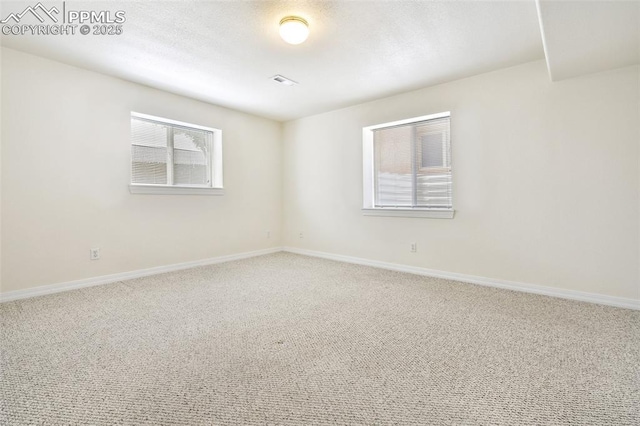 1646 Pinon Glen Cir, Colorado Springs, CO 80919 - empty room with healthy amount of natural light, carpet, and baseboards