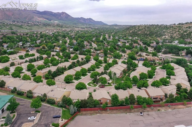 1646 Pinon Glen Cir, Colorado Springs, CO 80919 - aerial view of mountains