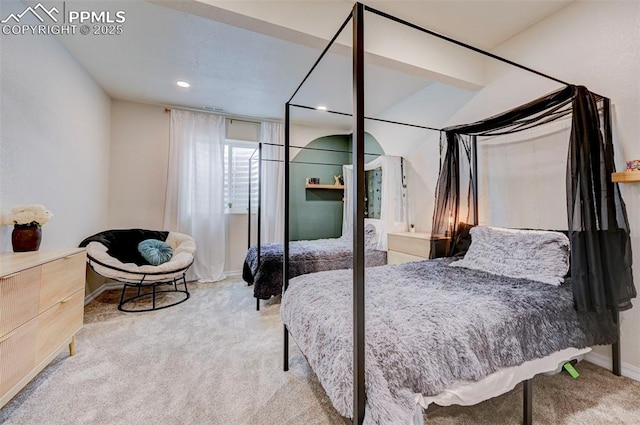 10806 Rolling Peaks Dr, Peyton, CO 80831 - bedroom featuring carpet floors, baseboards, and recessed lighting