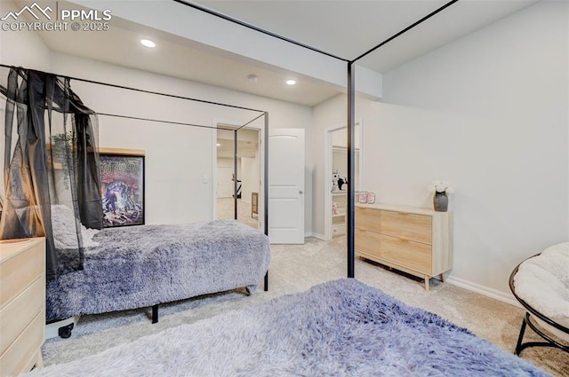 10806 Rolling Peaks Dr, Peyton, CO 80831 - carpeted bedroom with recessed lighting and baseboards