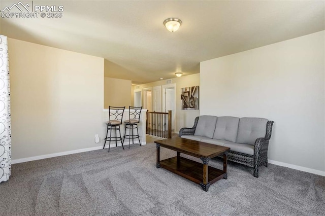 10208 Abrams Dr, Colorado Springs, CO 80925 - living area featuring carpet