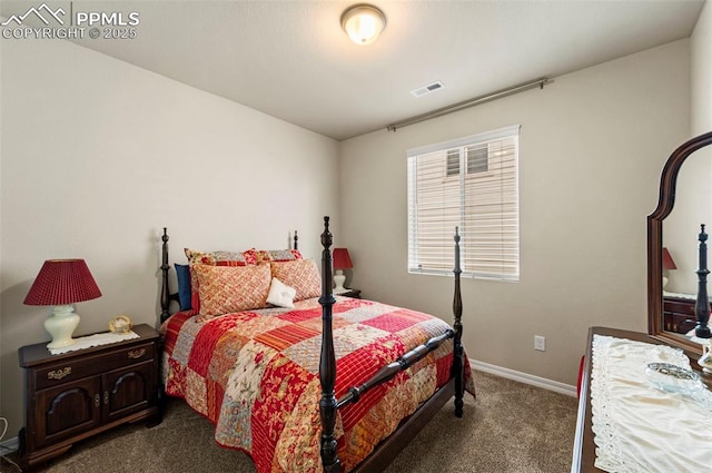 13138 Stoney Meadows Way, Peyton, CO 80831 - bedroom featuring dark colored carpet and baseboards