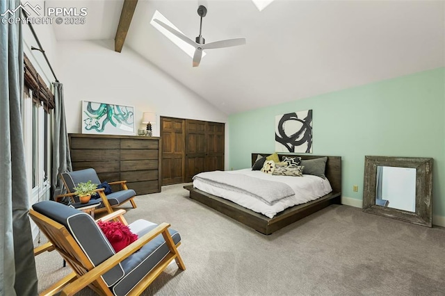 3320 Camels Ridge Ln, Colorado Springs, CO 80904 - carpeted bedroom featuring ceiling fan and a closet