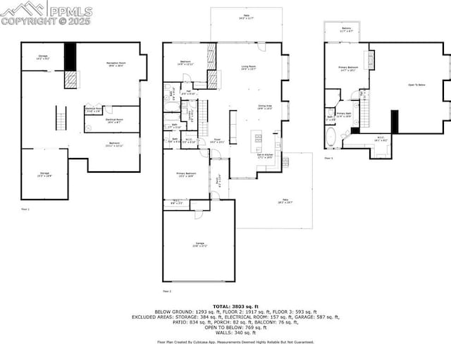 3320 Camels Ridge Ln, Colorado Springs, CO 80904 - view of home floor plan