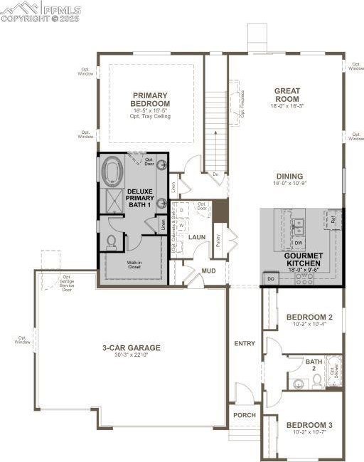 16911 Starfall Dr, Monument, CO 80132 - home floor plan