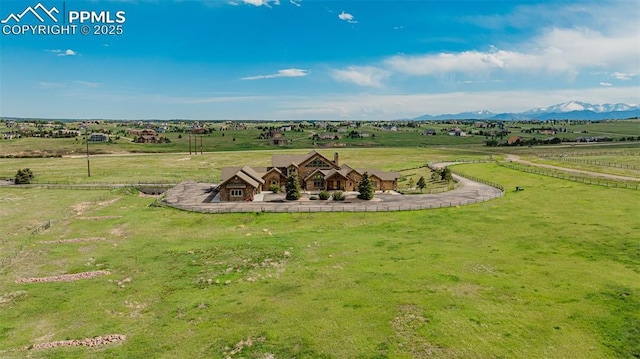 15958 Shadow Mountain Ranch Rd, Larkspur, CO 80118 - aerial view of sparsely populated area with a mountainous background