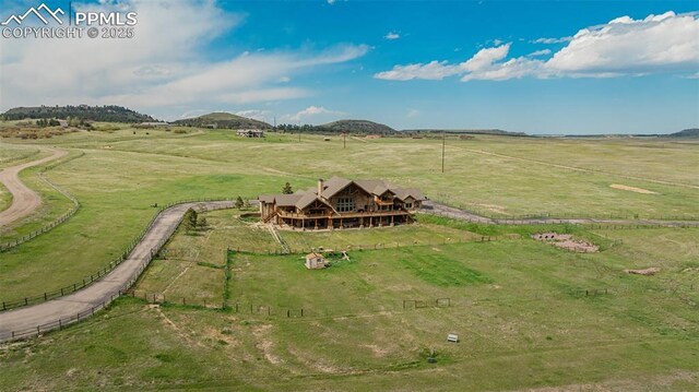15958 Shadow Mountain Ranch Rd, Larkspur, CO 80118 - aerial view of sparsely populated area featuring agricultural land