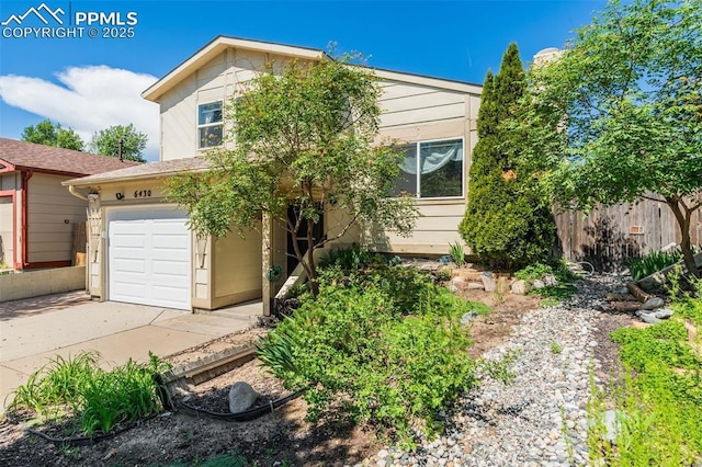 6430 Chantilly Pl, Colorado Springs, CO 80922 - view of front of home featuring driveway
