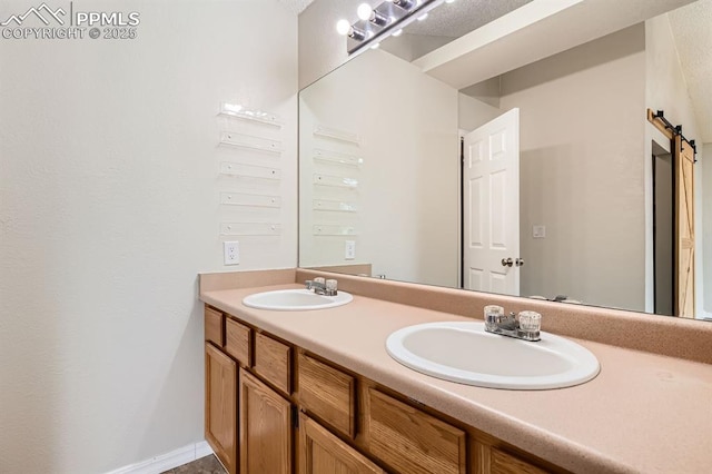 9412 Dew Drop Ct, Colorado Springs, CO 80925 - bathroom featuring double vanity