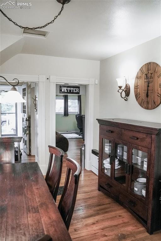 817 Swope Ave, Colorado Springs, CO 80909 - dining room with wood finished floors