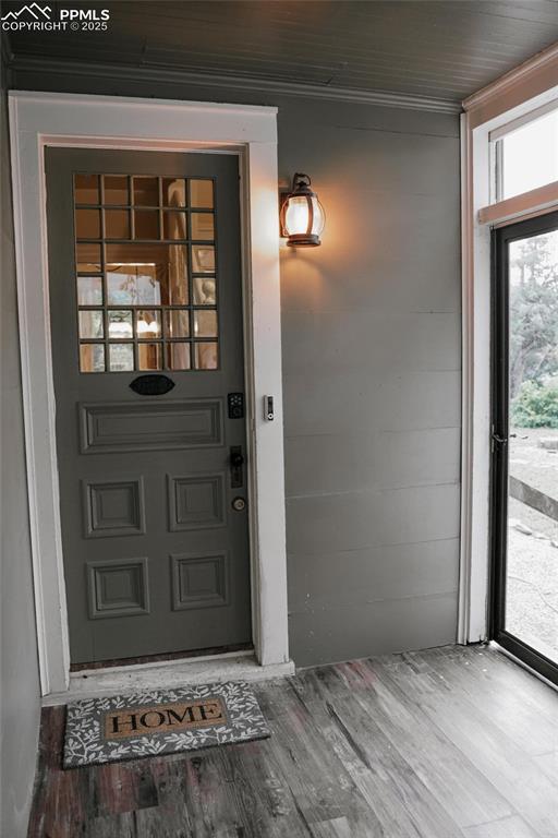 817 Swope Ave, Colorado Springs, CO 80909 - view of exterior entry with a porch