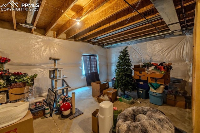7312 Grady Cir, Castle Rock, CO 80108 - view of unfinished basement