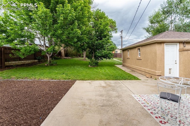 1017 N Sheridan Ave, Colorado Springs, CO 80909 - view of yard with a patio