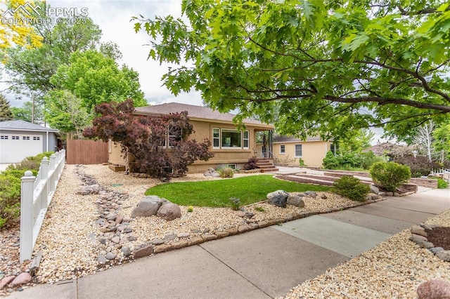 1017 N Sheridan Ave, Colorado Springs, CO 80909 - single story home featuring stucco siding