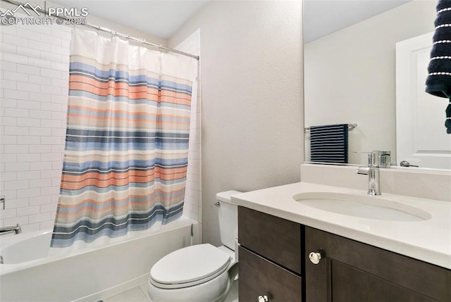 6697 Cool Breeze Dr, Colorado Springs, CO 80923 - full bathroom featuring vanity and shower / tub combo