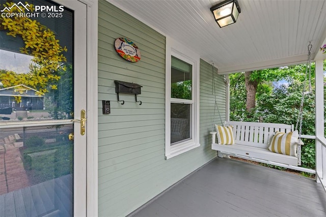 421 N Spruce St, Colorado Springs, CO 80905 - view of covered porch