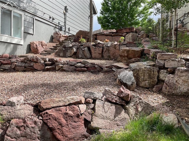 1185 Marlstone Pl, Colorado Springs, CO 80904 - view of yard